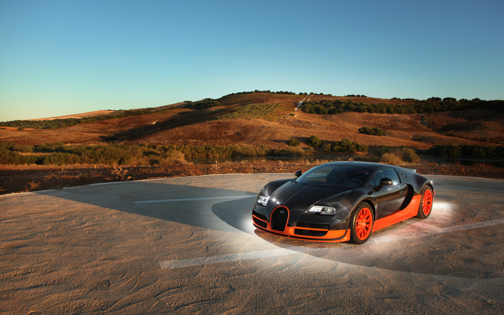 Fondo de pantalla Bugatti Veyron, 16 4, Super Sport 1680x1050