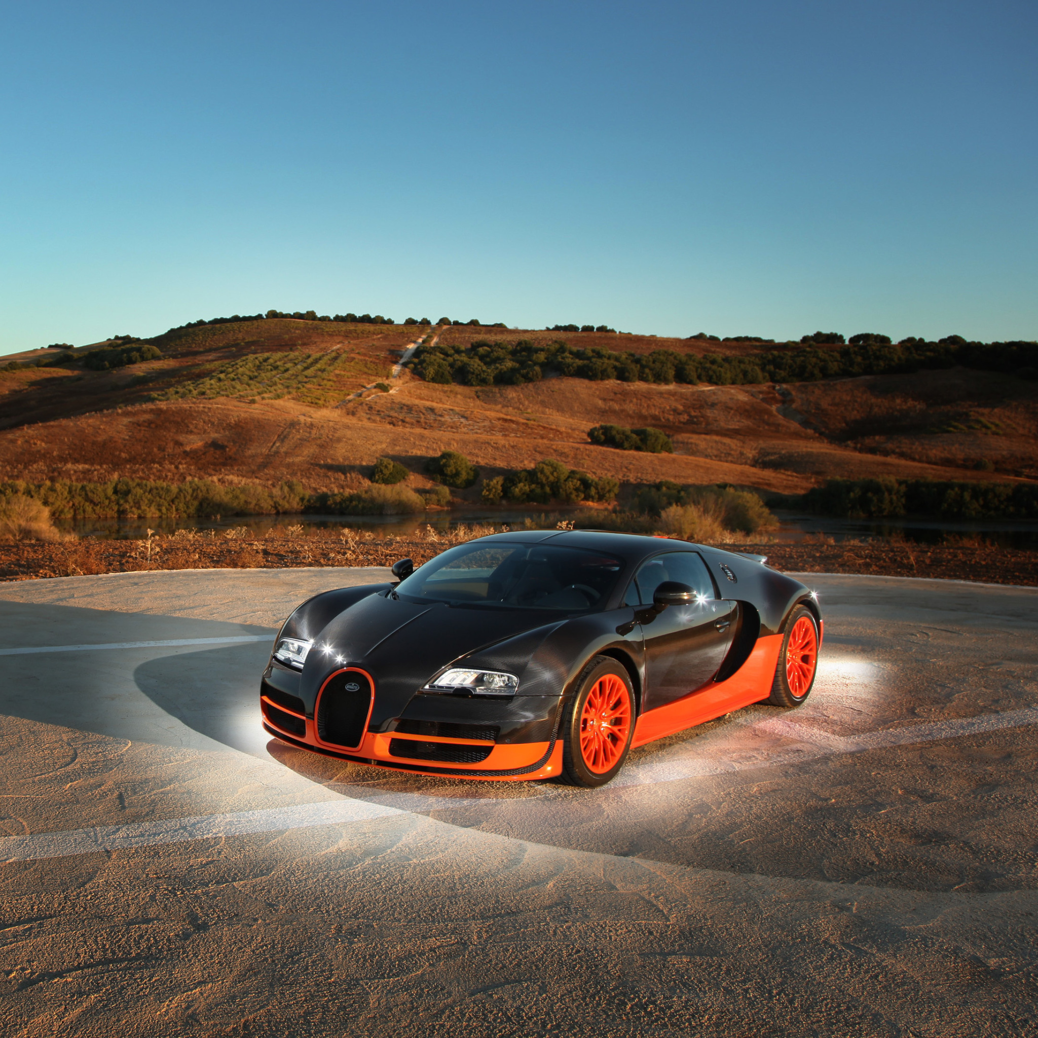 Fondo de pantalla Bugatti Veyron, 16 4, Super Sport 2048x2048