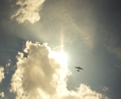 Airplane High In Sky screenshot #1 176x144