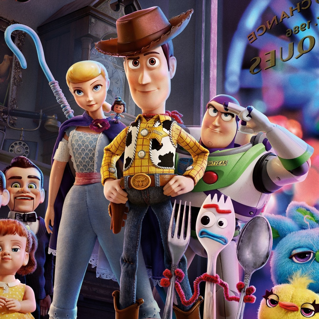 Toy Story 4 wallpaper 1024x1024