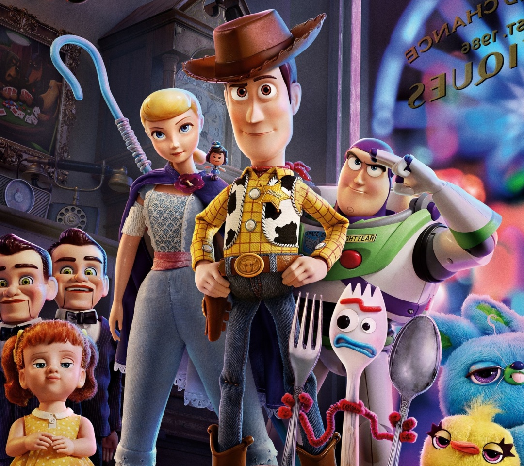 Das Toy Story 4 Wallpaper 1080x960