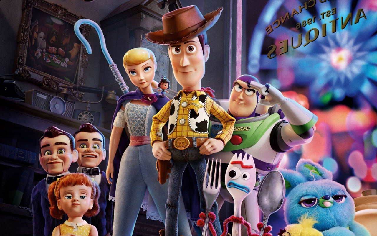 Toy Story 4 wallpaper 1280x800