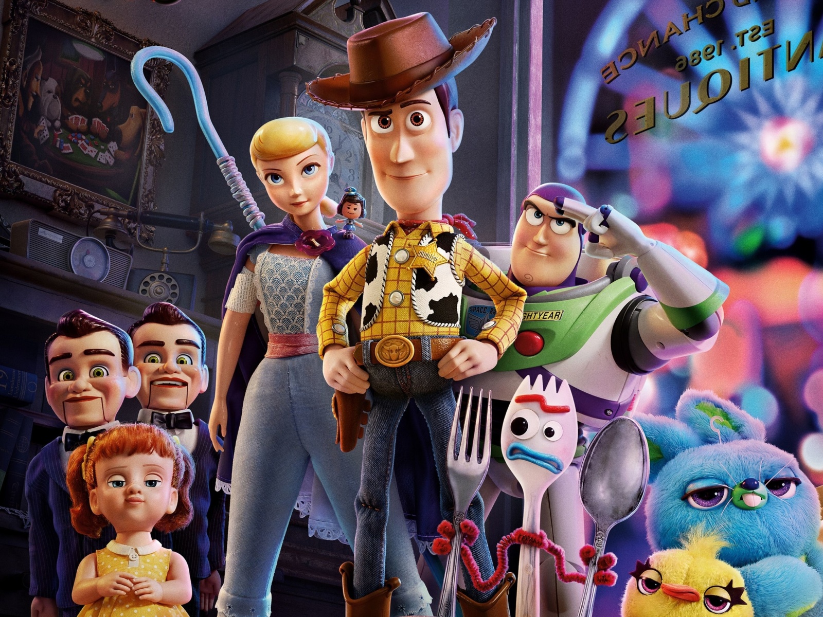 Das Toy Story 4 Wallpaper 1600x1200