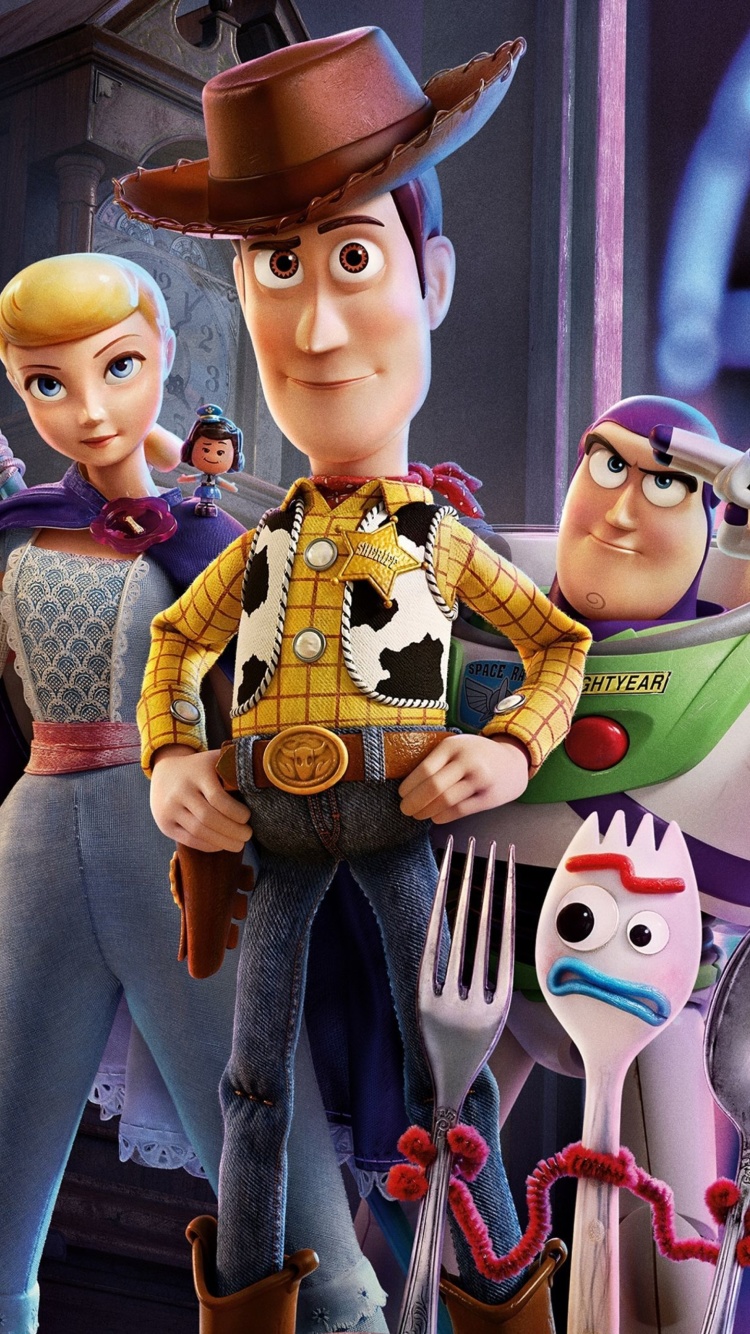Toy Story 4 wallpaper 750x1334