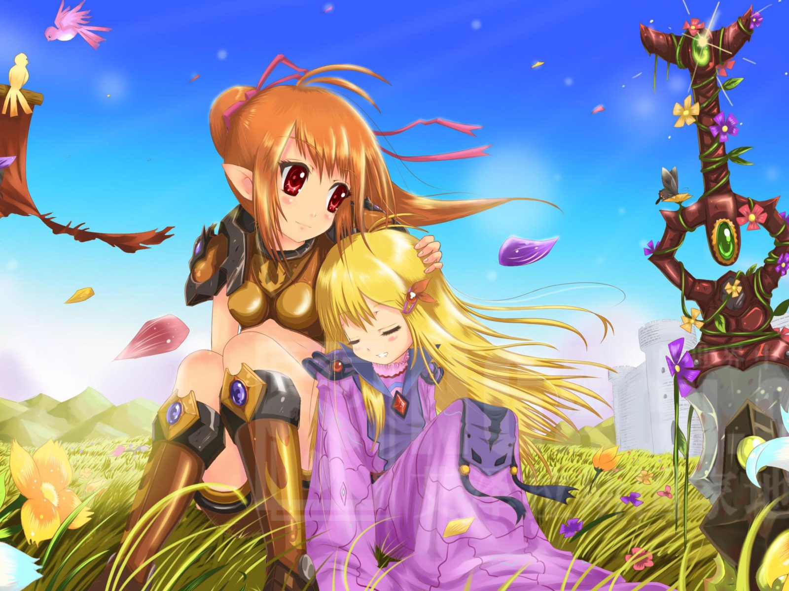 Anime Girls screenshot #1 1600x1200