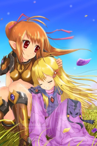 Anime Girls screenshot #1 320x480
