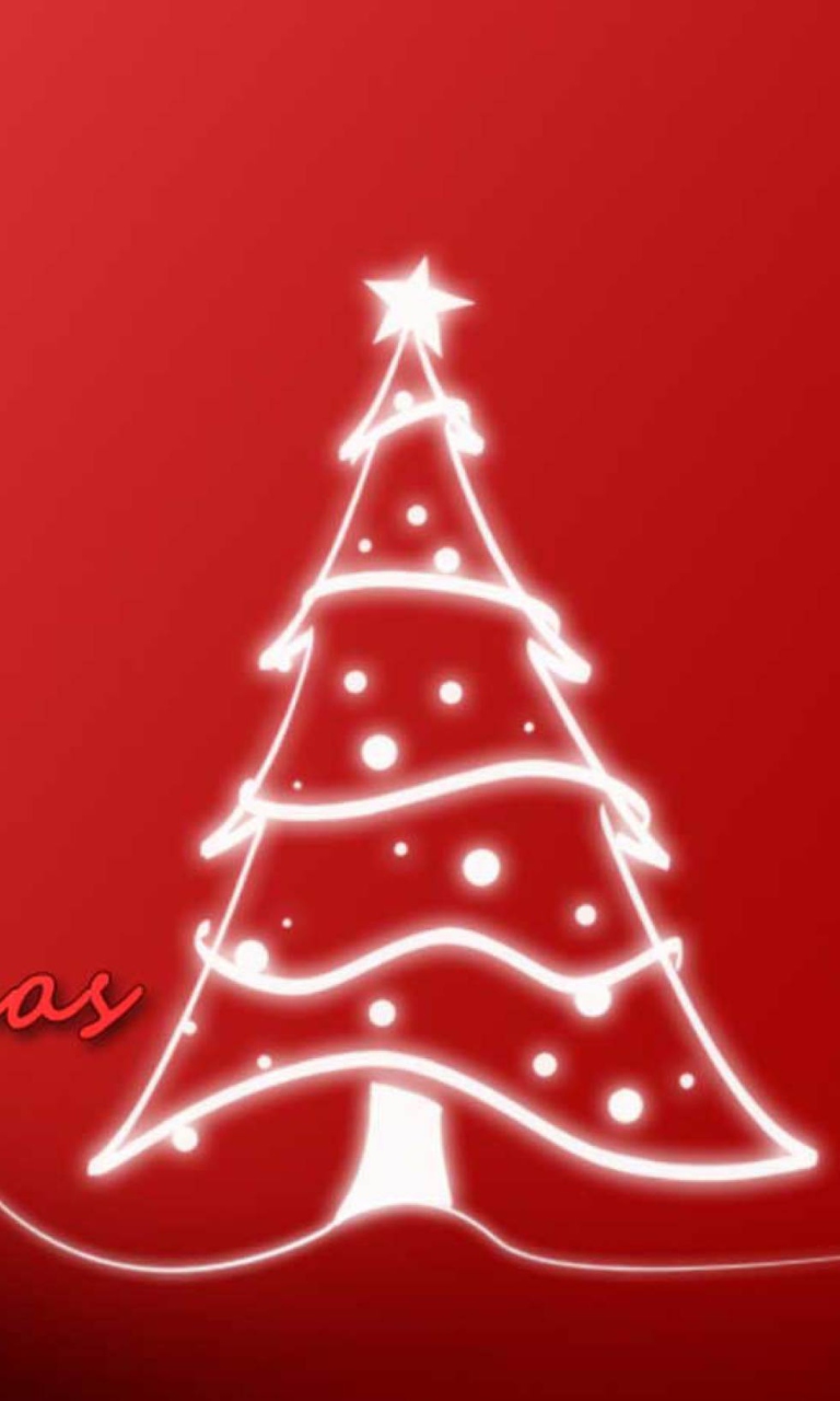 Screenshot №1 pro téma Christmas Red And White Tree 768x1280