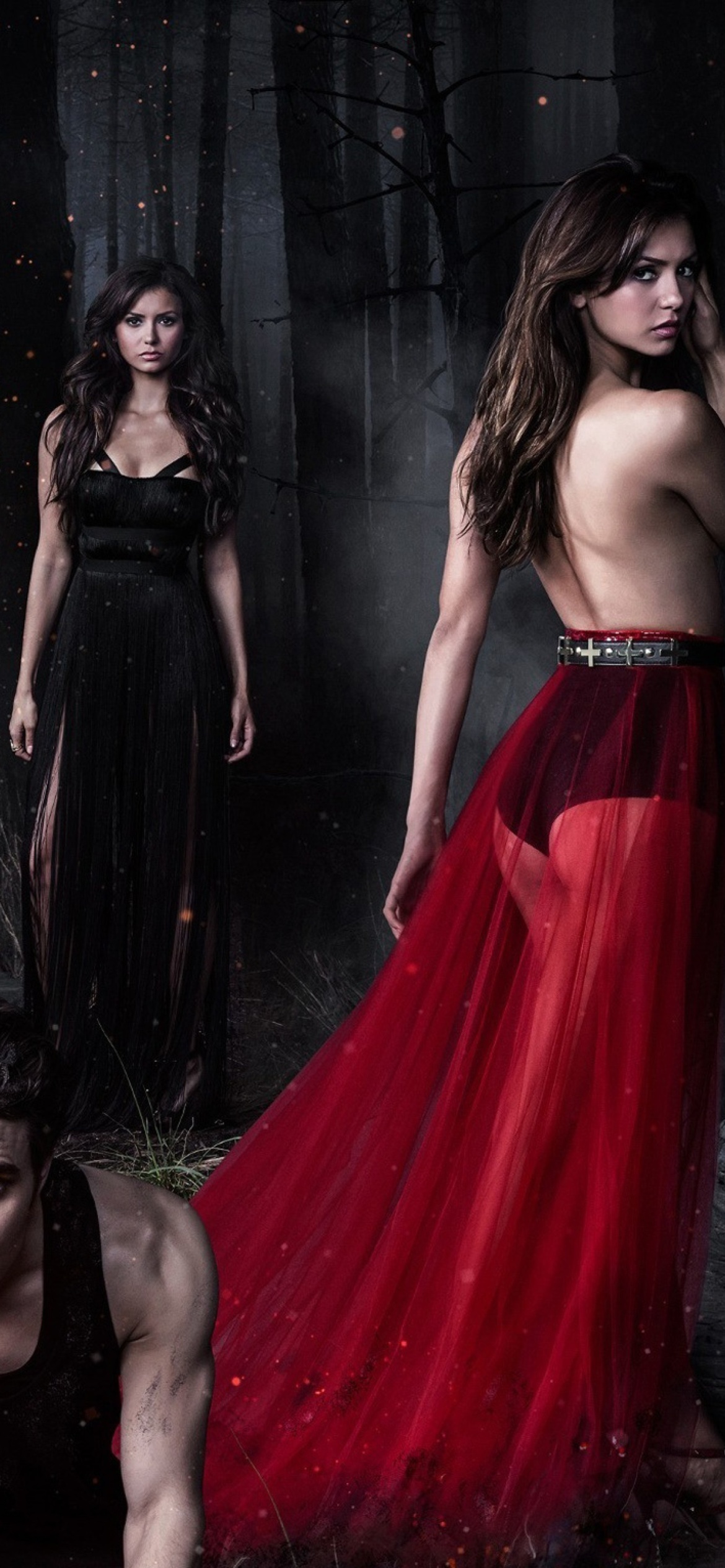 Screenshot №1 pro téma The Vampire Diaries with Nina Dobrev 1170x2532