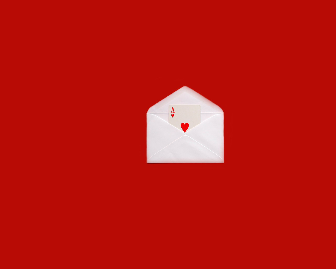 Обои Card In Envelop 1280x1024