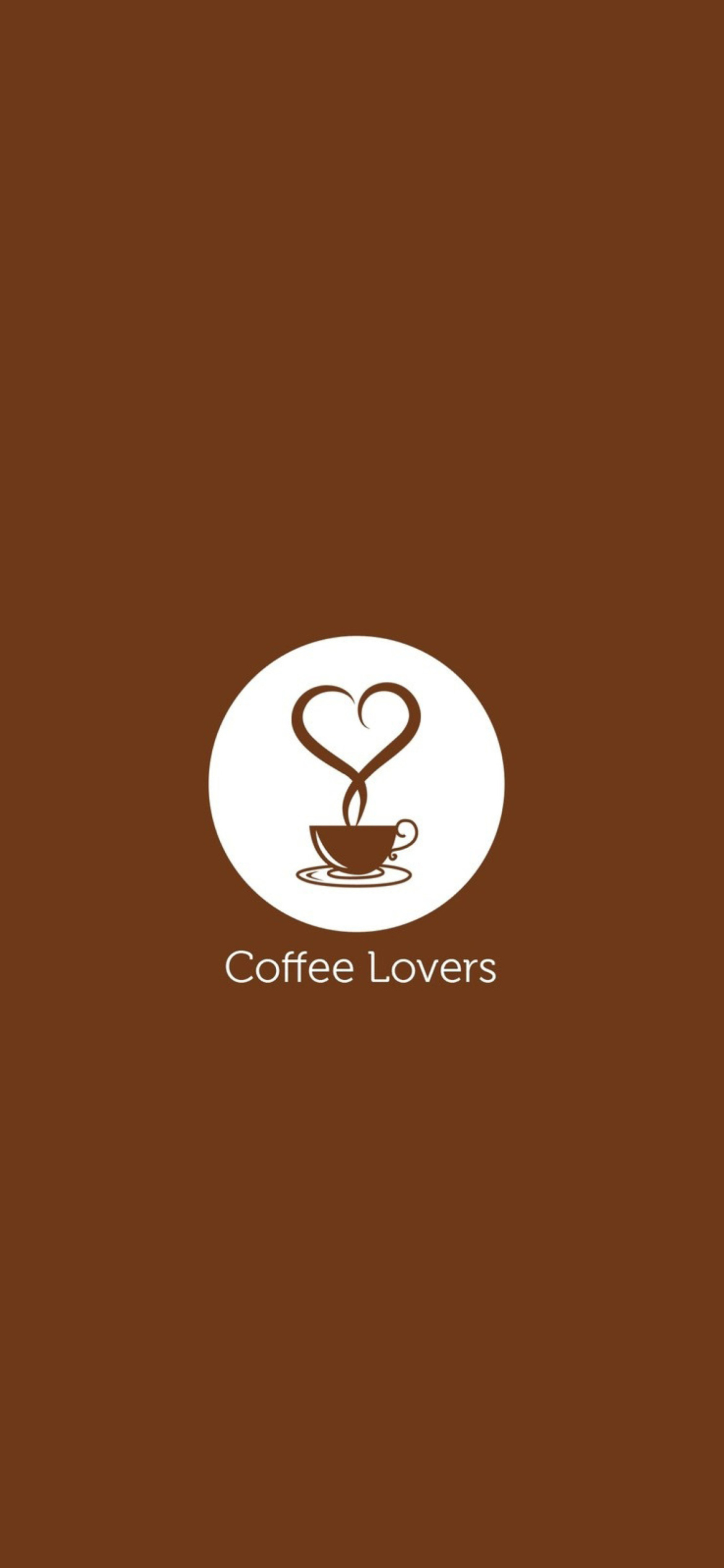 Coffee Lovers wallpaper 1170x2532