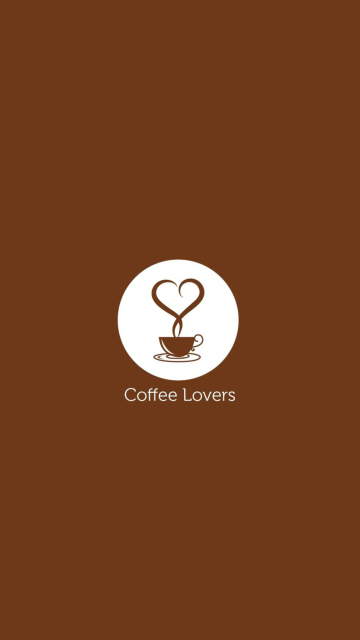 Coffee Lovers wallpaper 360x640