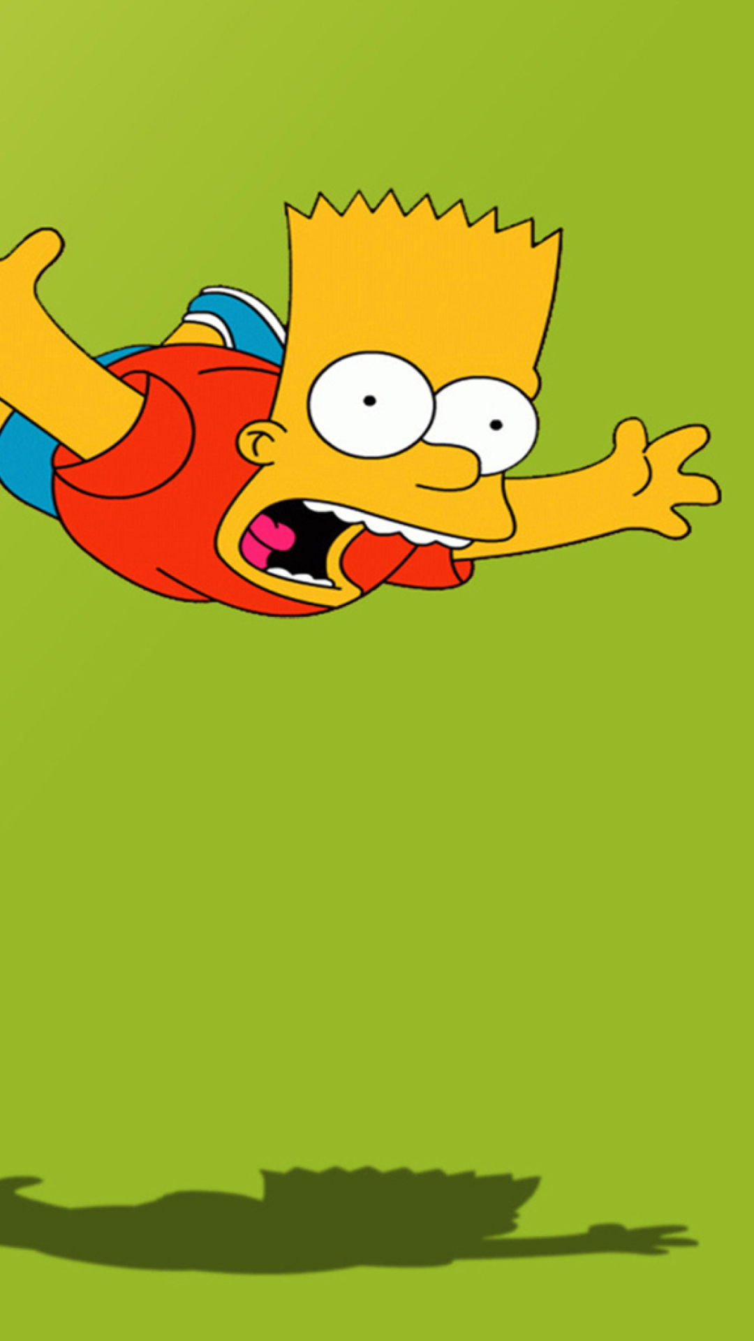 Fondo de pantalla Bart Simpson 1080x1920
