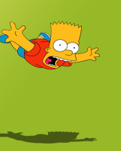 Обои Bart Simpson 176x220