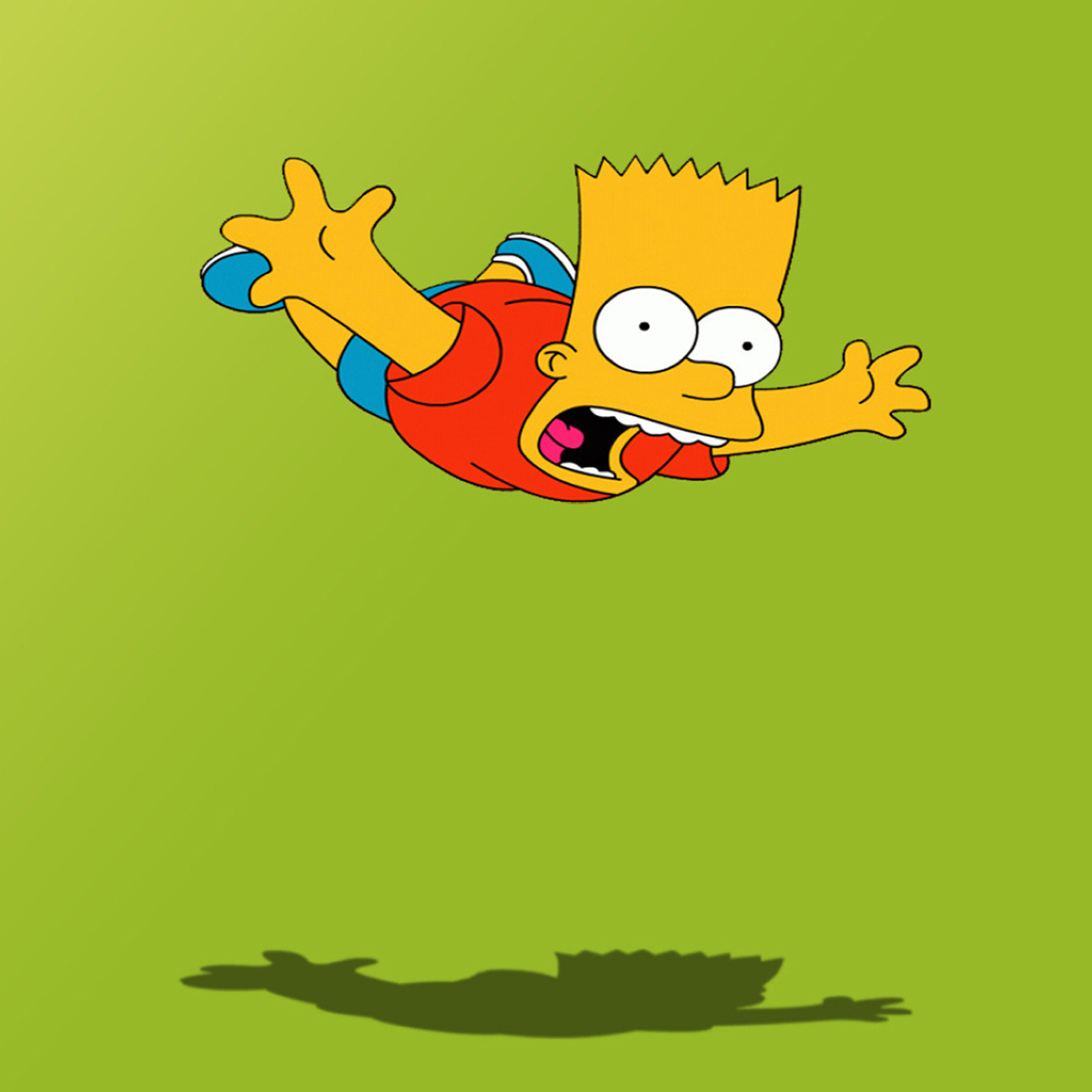 Fondo de pantalla Bart Simpson 2048x2048