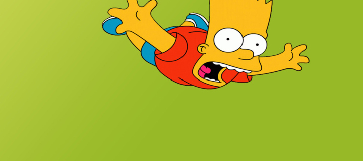 Обои Bart Simpson 720x320