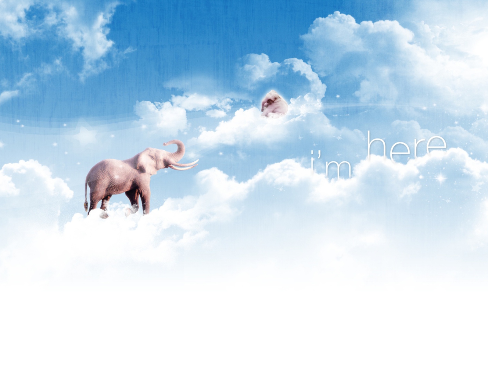 I'm Here wallpaper 1600x1200