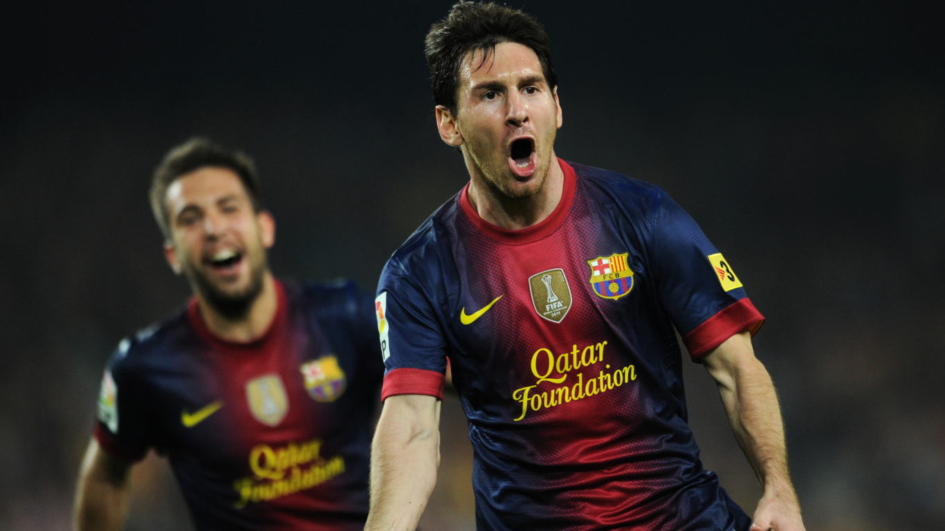 Lionel Messi screenshot #1 1366x768