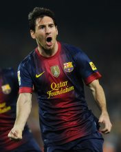 Das Lionel Messi Wallpaper 176x220