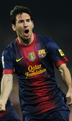 Das Lionel Messi Wallpaper 240x400