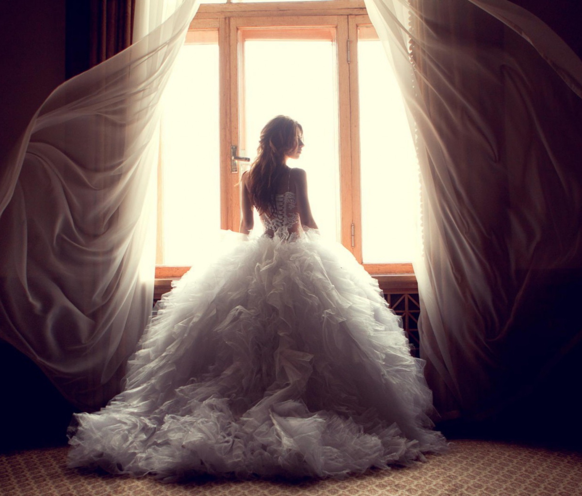 Обои Beautiful Bride 1200x1024