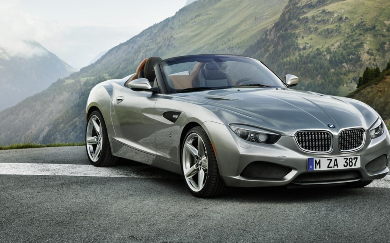 Das BMW Zagato Roadster Wallpaper 1280x800