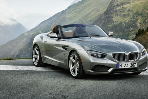 Screenshot №1 pro téma BMW Zagato Roadster 480x320