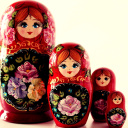 Fondo de pantalla Nesting Doll - Russian Doll 128x128