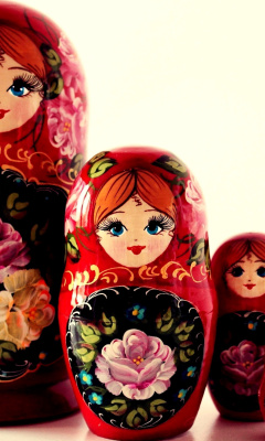 Fondo de pantalla Nesting Doll - Russian Doll 240x400
