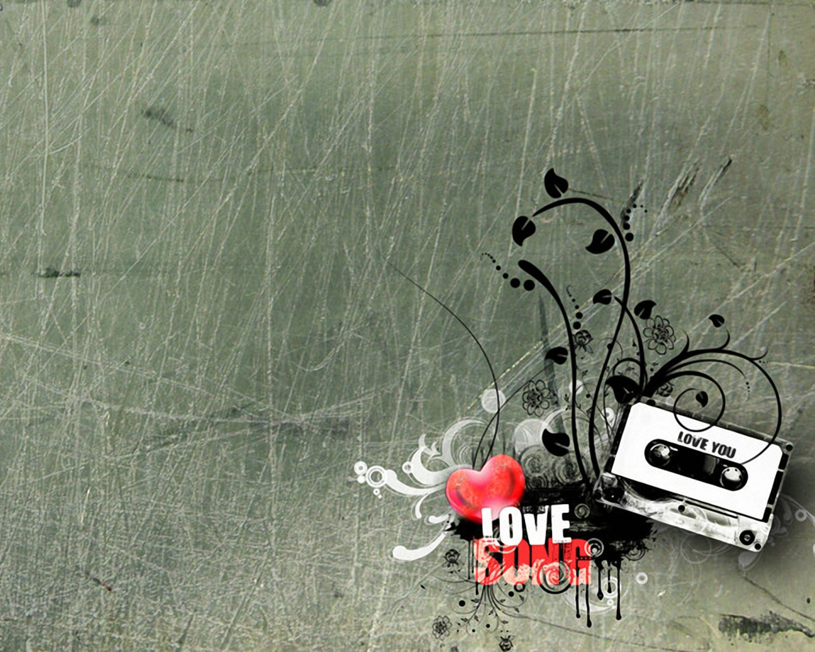 I Love Song wallpaper 1600x1280