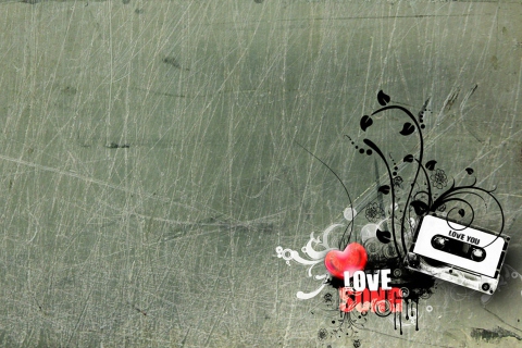 Fondo de pantalla I Love Song 480x320