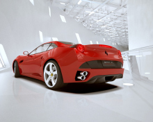 Screenshot №1 pro téma Ferrari California 220x176