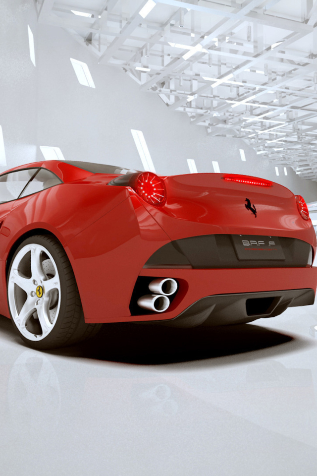 Screenshot №1 pro téma Ferrari California 640x960