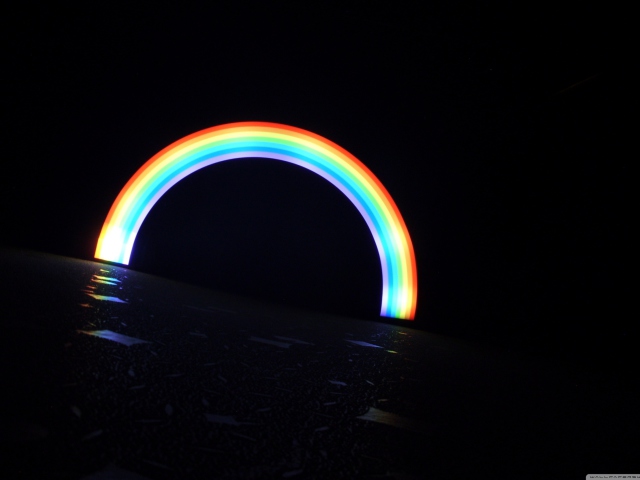 Rainbow wallpaper 640x480
