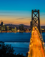 Screenshot №1 pro téma San Francisco, Oakland Bay Bridge 176x220