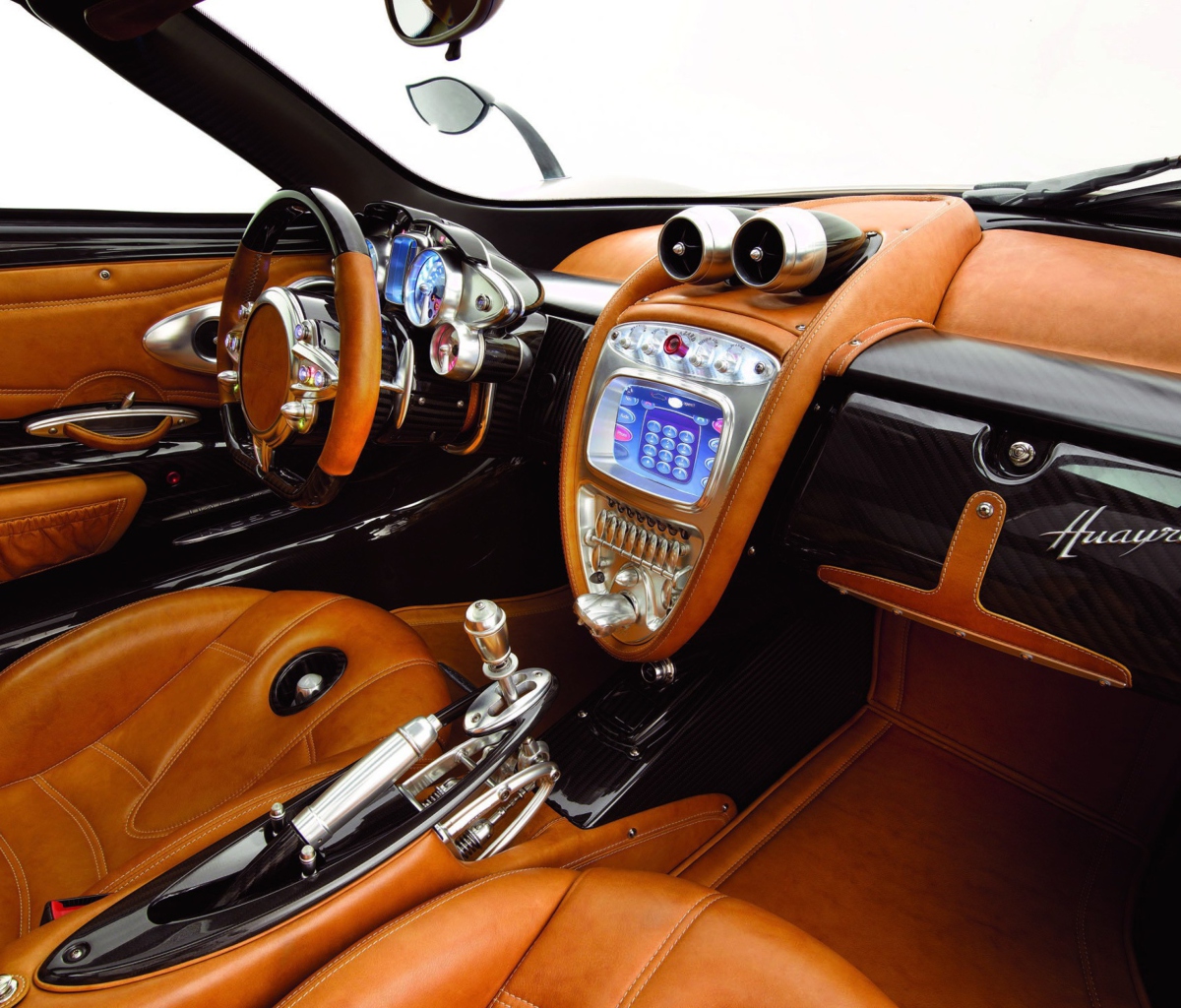 Fondo de pantalla Pagani Huayra Interior 1200x1024