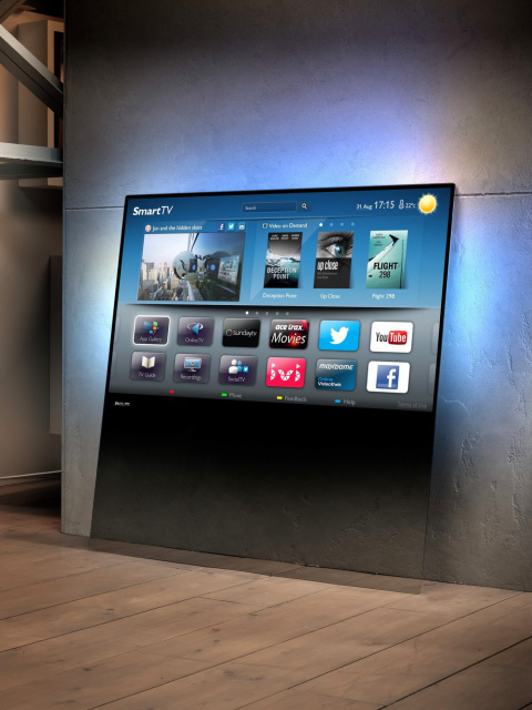 Smart TV with Internet screenshot #1 480x640