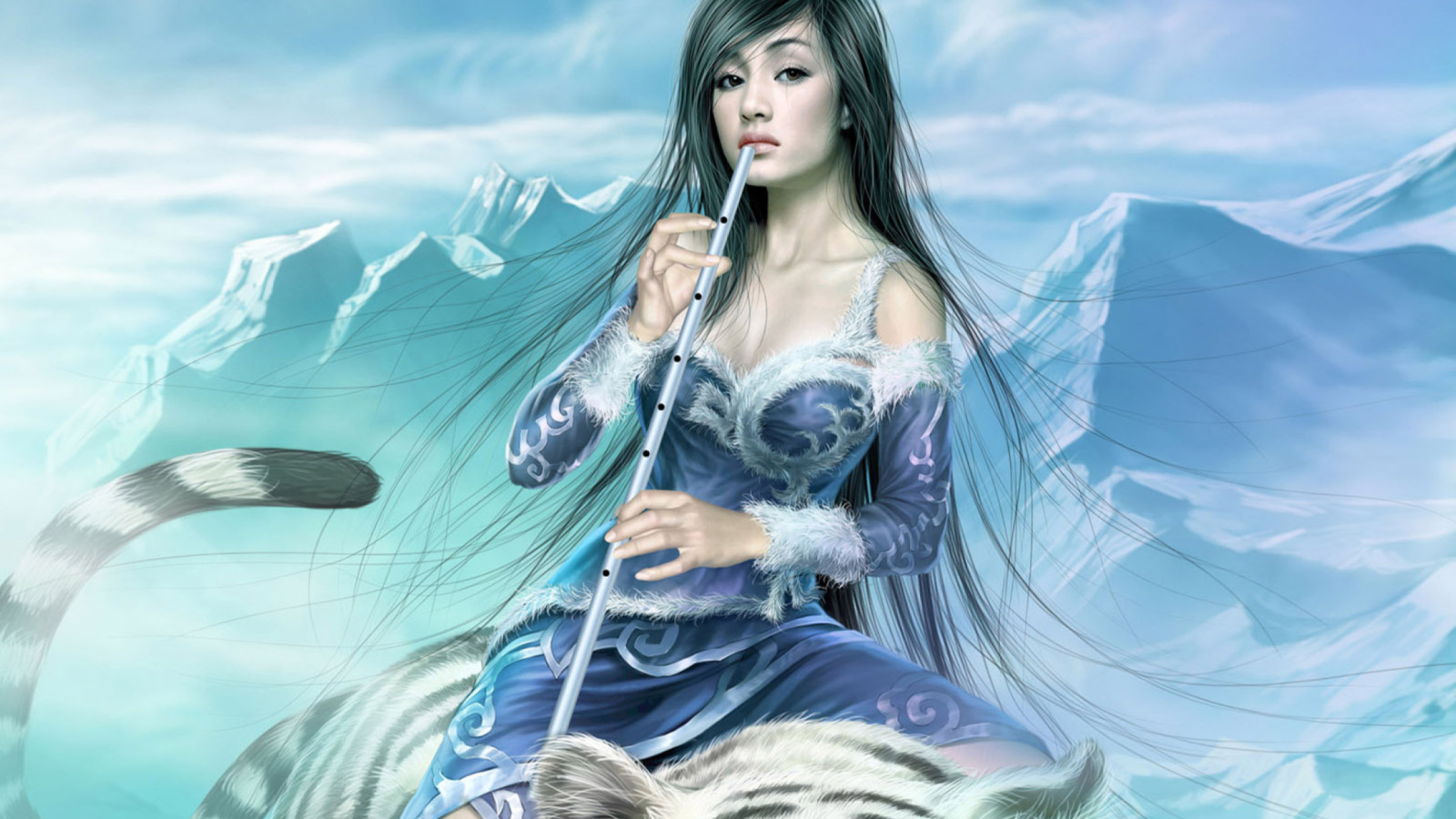 Das Fantasy Princess Wallpaper 1600x900