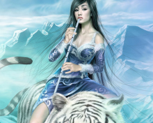 Fantasy Princess wallpaper 220x176
