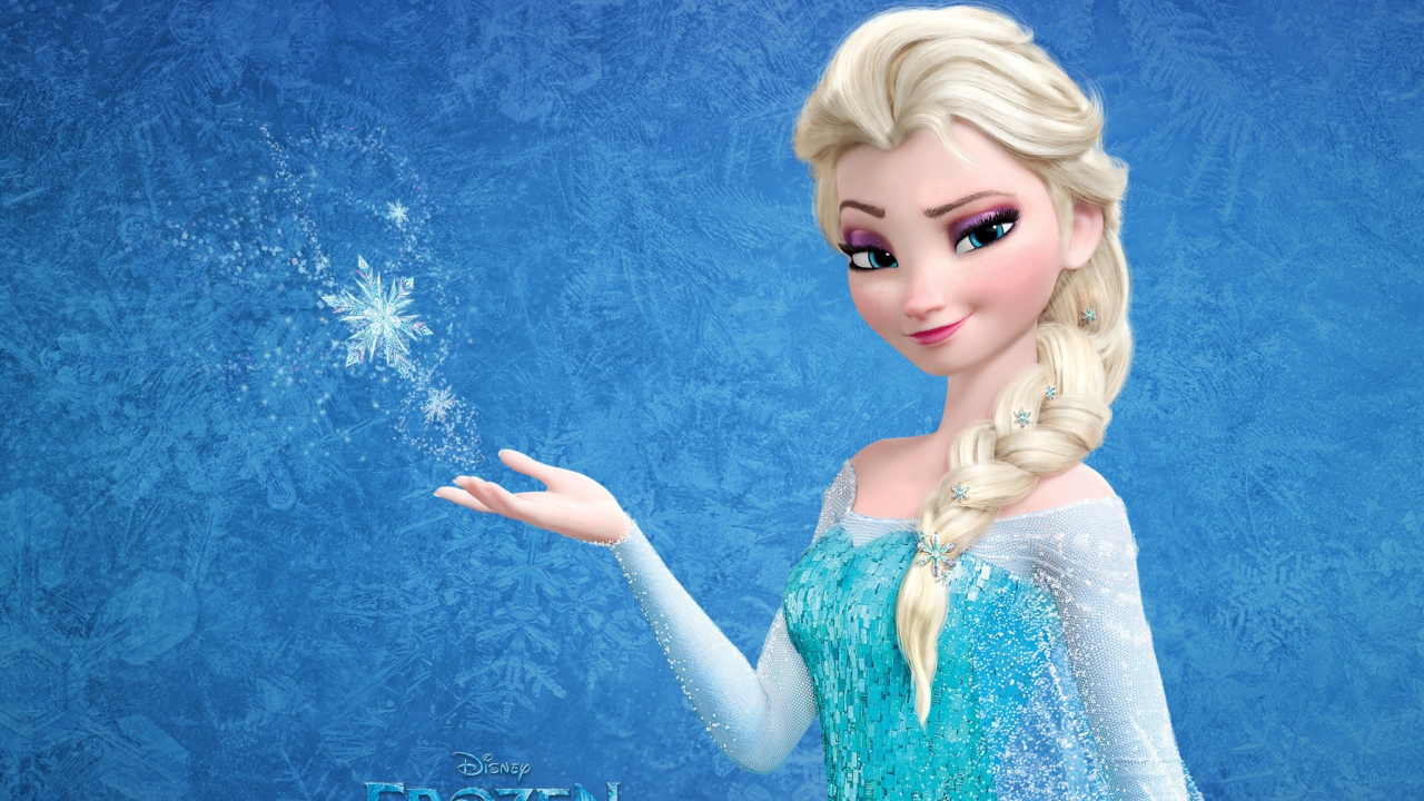 Fondo de pantalla Snow Queen Elsa In Frozen 1280x720