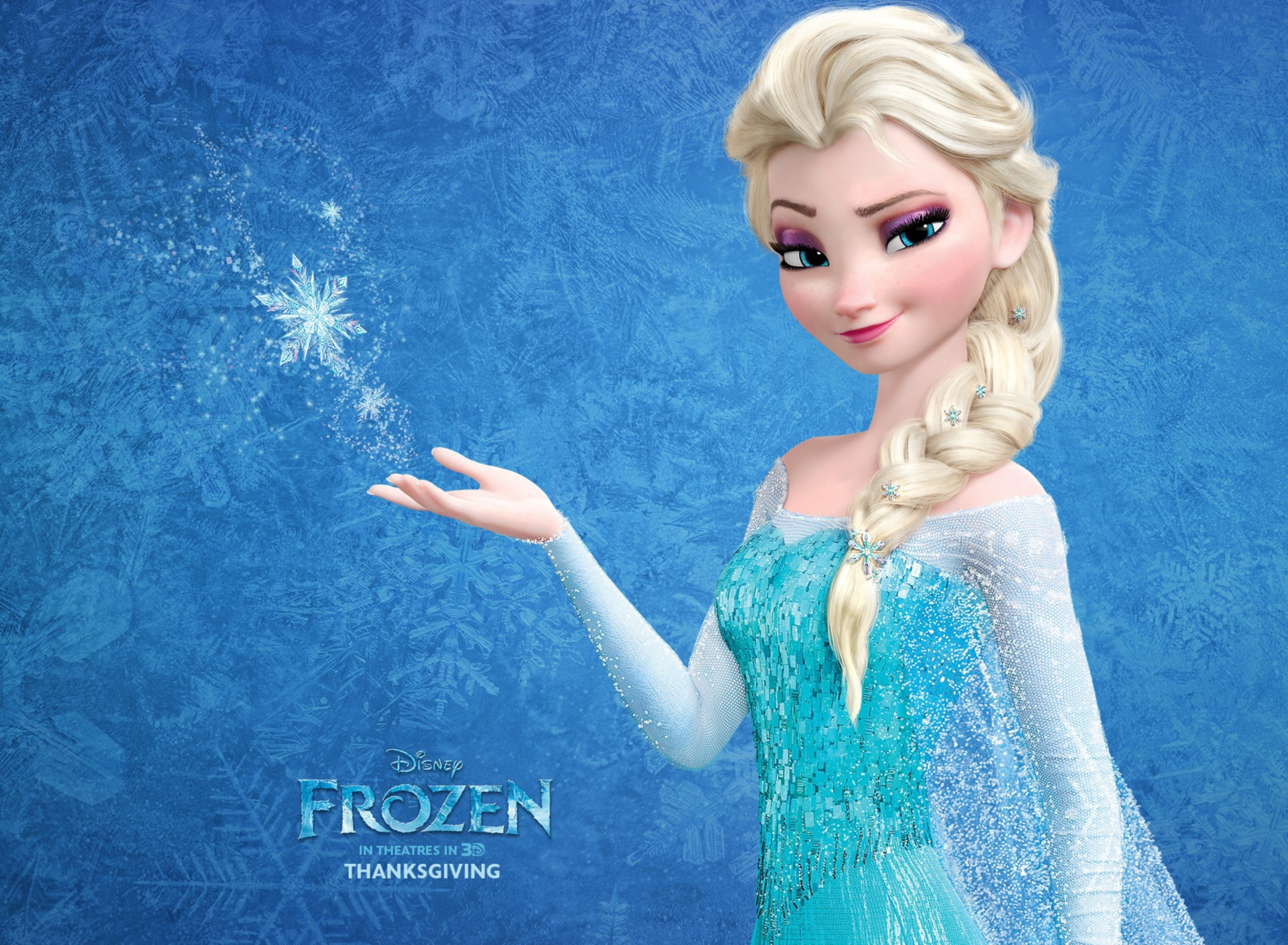 Snow Queen Elsa In Frozen screenshot #1 1920x1408