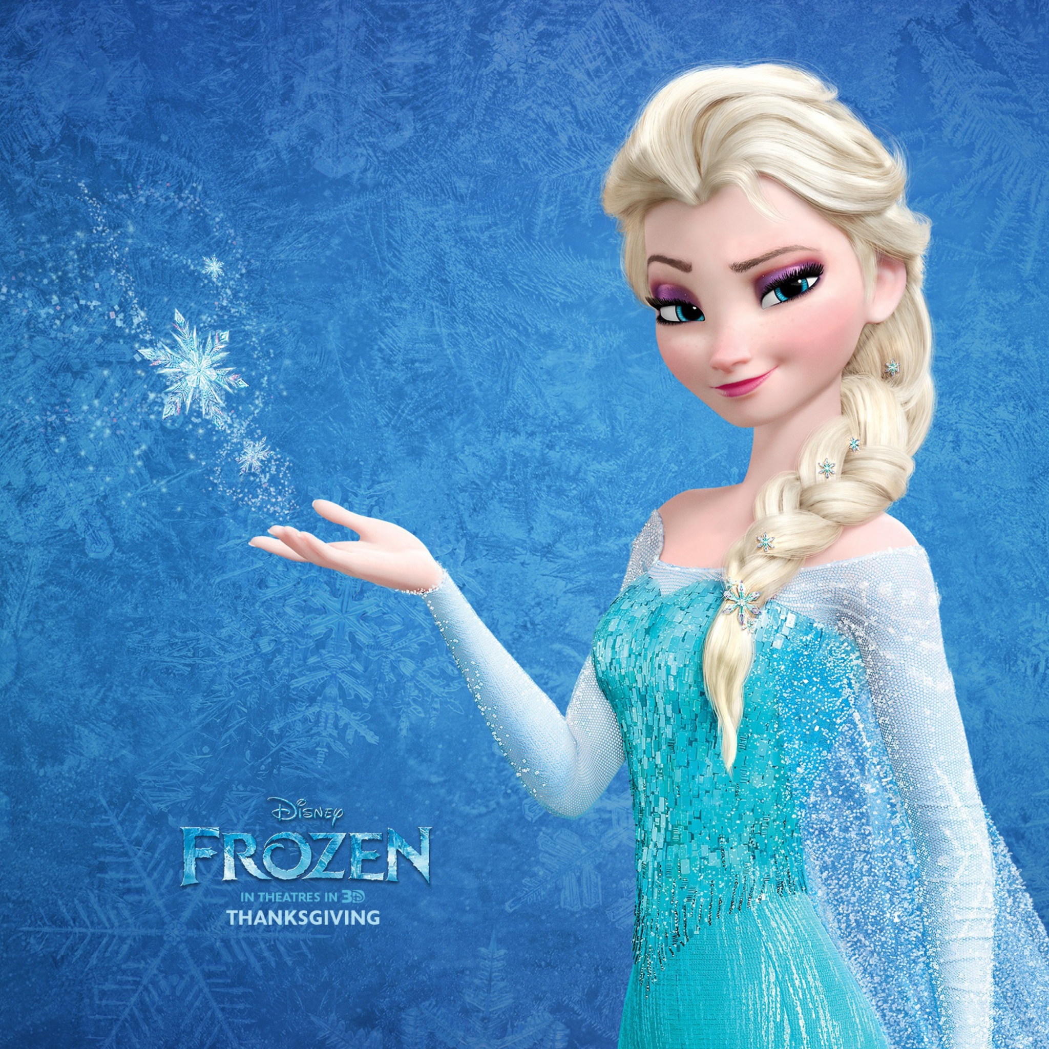 Обои Snow Queen Elsa In Frozen 2048x2048