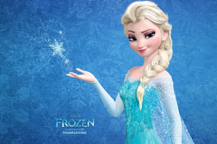 Snow Queen Elsa In Frozen wallpaper