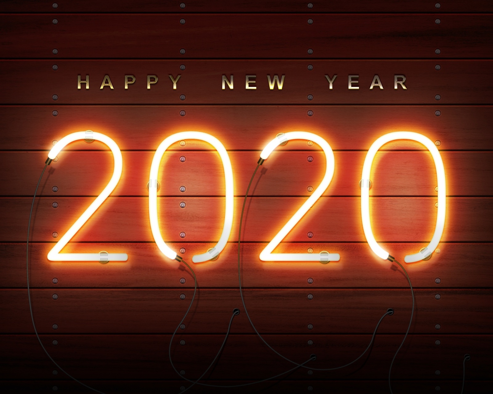Das Happy New Year 2020 Wishes Wallpaper 1600x1280