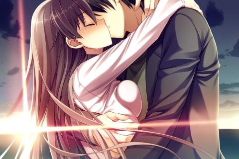 Anime Kiss screenshot #1 480x320