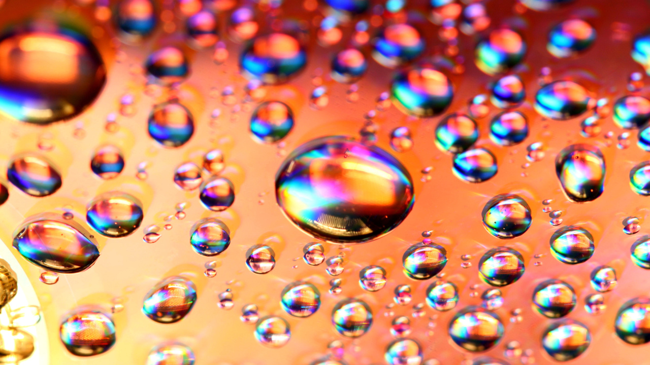 Fondo de pantalla Refraction in Water 1280x720