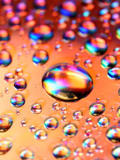 Das Refraction in Water Wallpaper 240x320