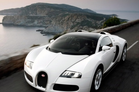 Bugatti Veyron Grand Sport screenshot #1 480x320