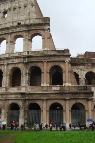 Обои Colosseum - Rome, Italy 320x480