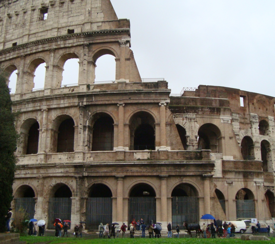 Das Colosseum - Rome, Italy Wallpaper 960x854