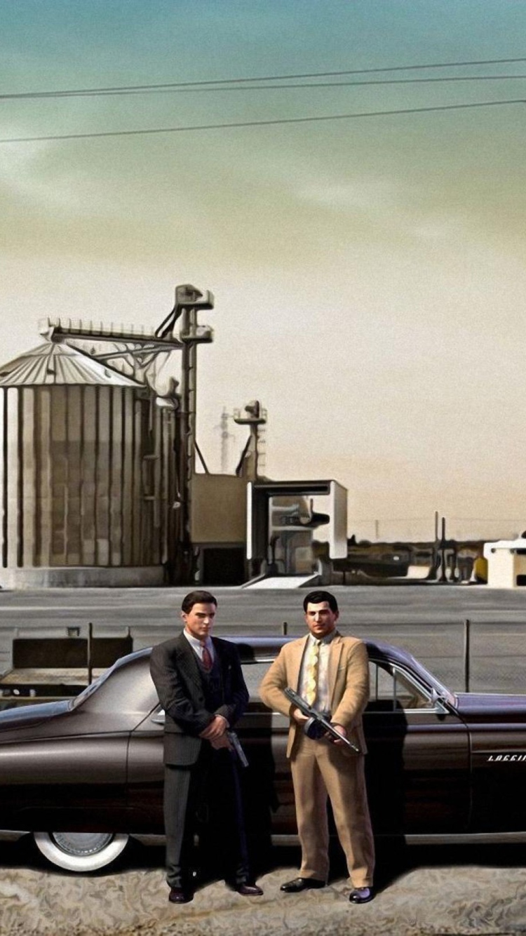 Mafia 2 wallpaper 750x1334